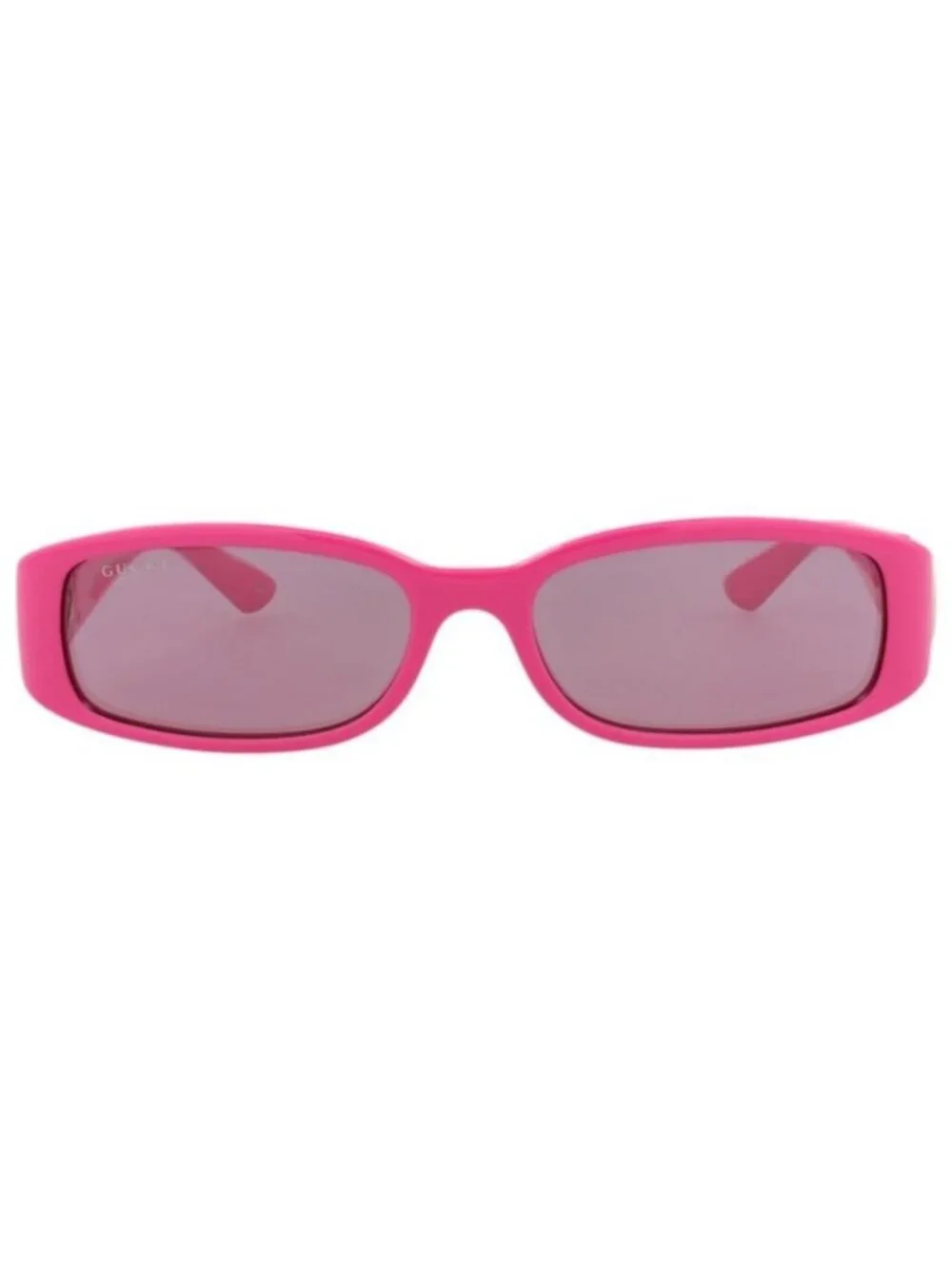New Gucci Womens Square/Rectangle Fuchsia Fuchsia Pink Fashion Designer Sunglass